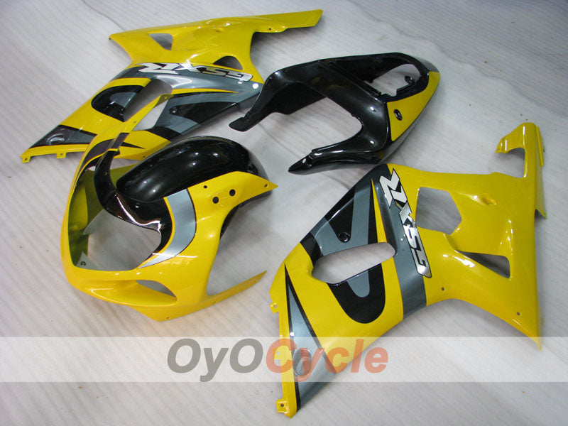 Injection Fairing kit for 00-02 GSX R1000 - Yellow, Black - Factory Style #OYO87905194 Secondary image