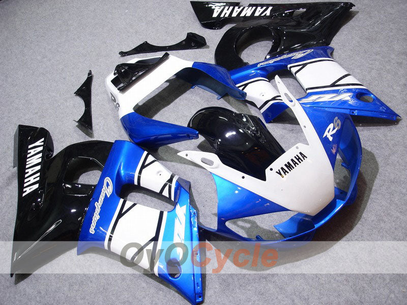 Injection Fairing kit for 98-02 YZF-R6 - Blue, White - Factory Style #OYO87901010 Main image