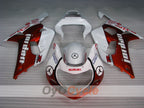 Injection Fairing kit for 00-03 GSX R750 - Red, White - MOTUL #OYO87905145