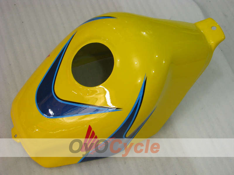 Fairing kit for 91-94 Honda CBR600 F2 - Yellow, Blue - Corona #OYO87903050