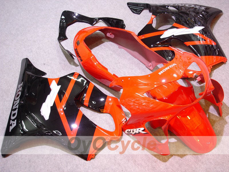 Injection Fairing kit for 99-00 CBR600F4 - Orange, Black - Factory Style #OYO87900120 Main image