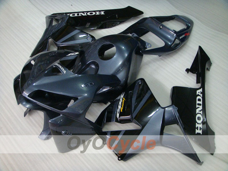 Injection Fairing kit for 05-06 CBR600RR - Black - Factory Style #OYO87900295