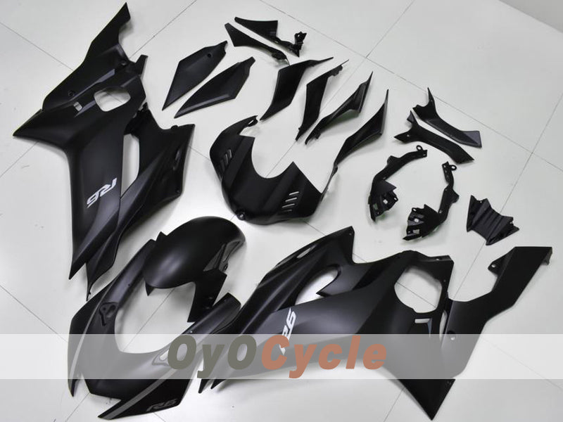 Injection Fairing kit for 17-22 YZF-R6 - Black, Matte - Factory Style #OYO87914670 Main image