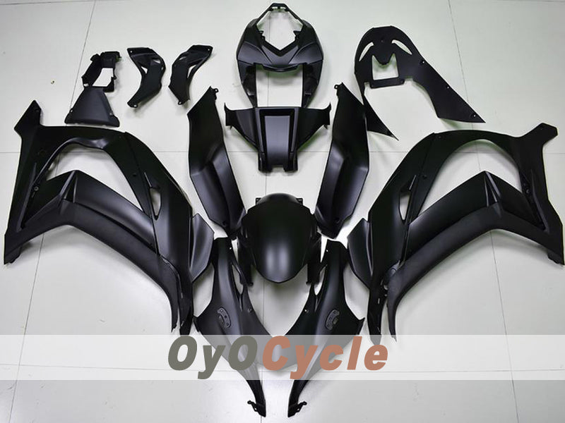 Injection Fairing kit for 16-20 NINJA ZX-10R - Black, Matte - Others #OYO87914614