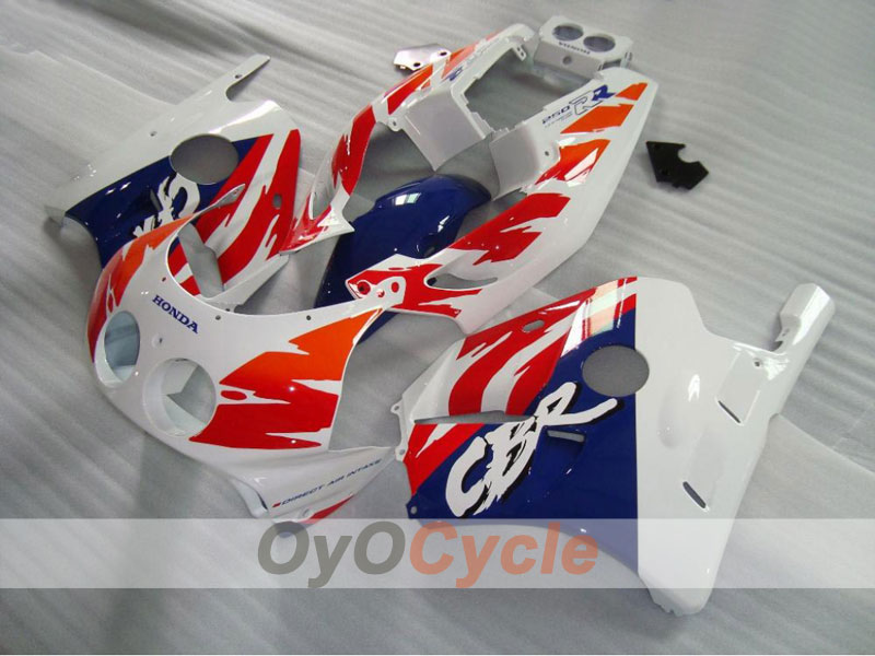 Injection Fairing kit for 90-94 CBR250RR - Red, White - Factory Style #OYO87902965 Main image