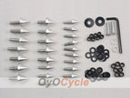 Fairing Screw Bolts for 03-04 Suzuki GSX R1000 - Silver #OYO87903362