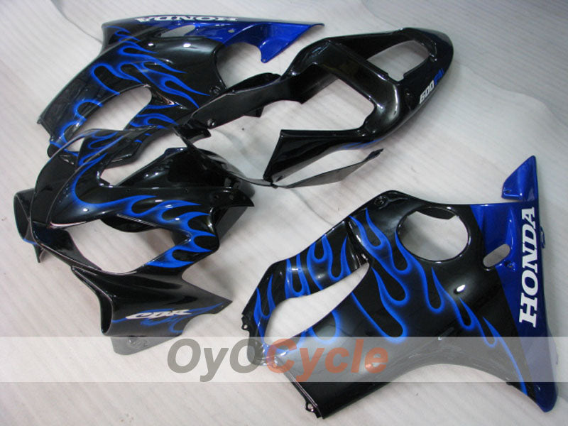 Injection Fairing kit for 01-03 CBR600F4i - Blue, Black - Flame #OYO87900150 Secondary image