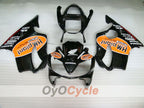 Injection Fairing kit for 01-03 CBR600F4i - Orange, Black - HM Plant #OYO87900158