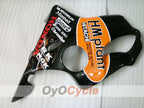 Injection Fairing kit for 01-03 CBR600F4i - Orange, Black - HM Plant #OYO87900158