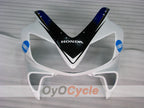 Injection Fairing kit for 01-03 CBR600F4i - White, Black - Konica Minolta, MICHELIN #OYO87900159