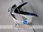 Injection Fairing kit for 01-03 CBR600F4i - White, Black - Konica Minolta, MICHELIN #OYO87900159