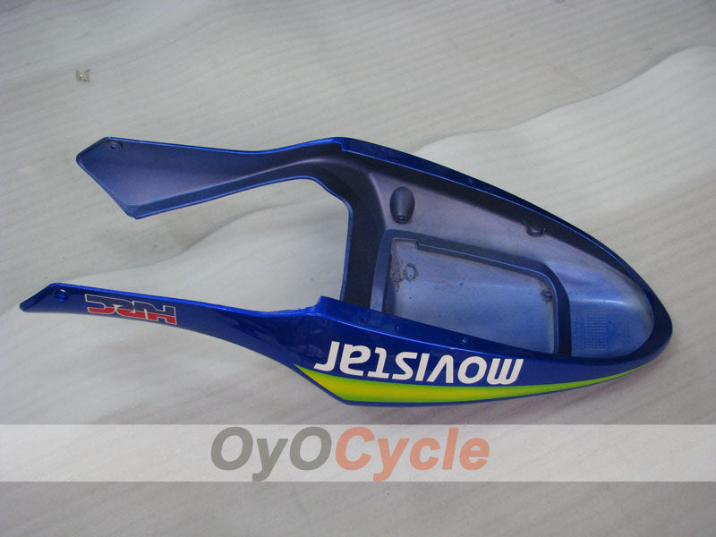 Injection Fairing kit for 01-03 CBR600F4i - Yellow, Blue - Castrol #OYO87900162