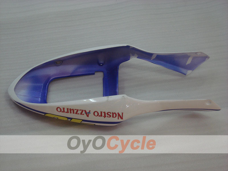 Injection Fairing kit for 01-03 CBR600F4i - Yellow, White - MICHELIN, Nastro Azzurro #OYO87900163