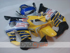 Injection Fairing kit for 01-03 CBR600F4i - Yellow, White - MICHELIN, Nastro Azzurro #OYO87900165