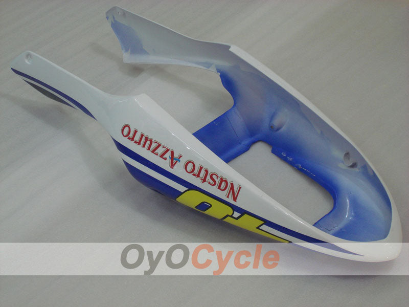 Injection Fairing kit for 01-03 CBR600F4i - Yellow, White - MICHELIN, Nastro Azzurro #OYO87900165
