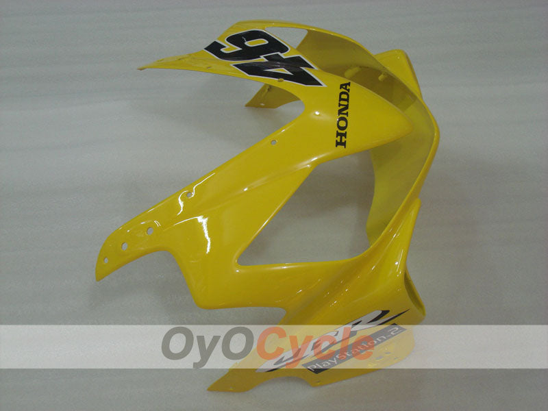 Injection Fairing kit for 01-03 CBR600F4i - Yellow, White - MICHELIN, Nastro Azzurro #OYO87900165