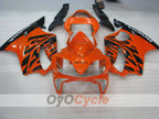 Injection Fairing kit for 01-03 CBR600F4i - Orange, Black - Factory Style #OYO87900167