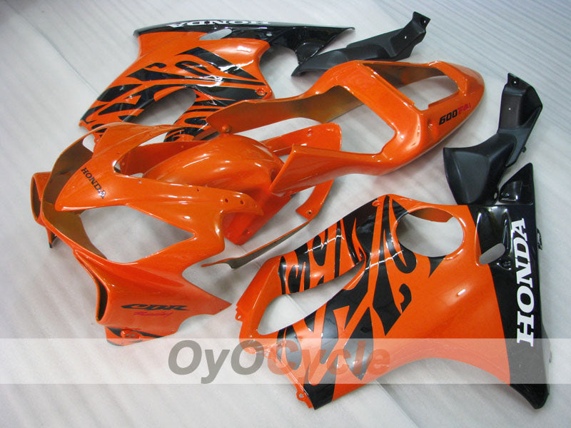 Injection Fairing kit for 01-03 CBR600F4i - Orange, Black - Factory Style #OYO87900167