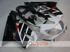 Injection Fairing kit for 01-03 CBR600F4i - White, Black - Factory Style #OYO87900168