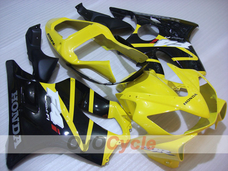 Injection Fairing kit for 01-03 CBR600F4i - Yellow, Black, Pink - Factory Style #OYO87900182