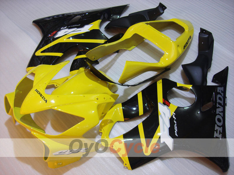 Injection Fairing kit for 01-03 CBR600F4i - Yellow, Black, Pink - Factory Style #OYO87900182
