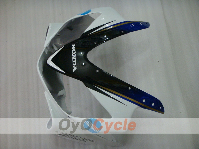 Injection Fairing kit for 04-07 CBR600F4i - White, Black - Konica Minolta, MICHELIN #OYO87900203