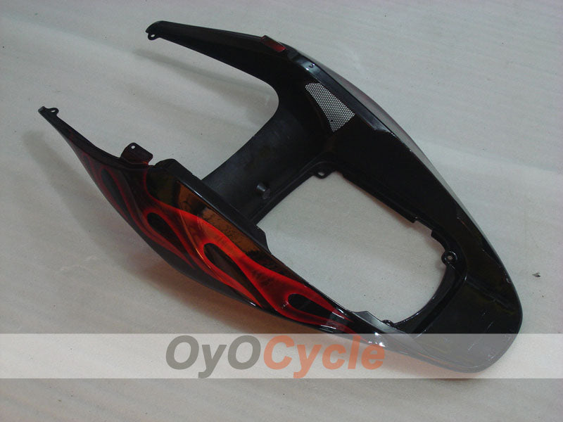 Injection Fairing kit for 05-06 CBR600RR - Red, Black - Flame #OYO87900247