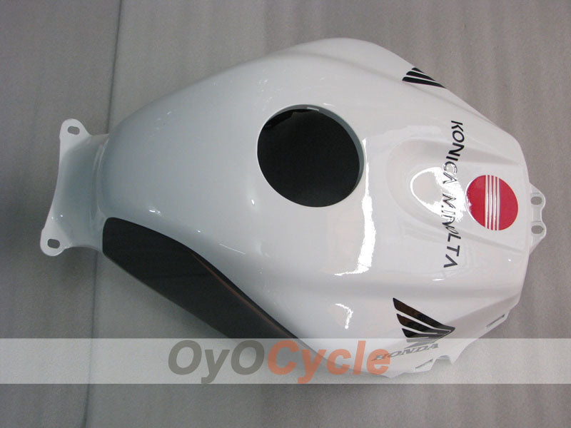 Injection Fairing kit for 05-06 CBR600RR - Red, White - Konica Minolta #OYO87900257