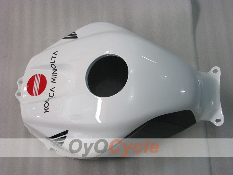 Injection Fairing kit for 05-06 CBR600RR - Red, White - Konica Minolta #OYO87900257