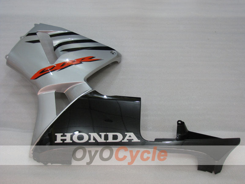 Injection Fairing kit for 05-06 CBR600RR - Black, Silver - Factory Style #OYO87900281