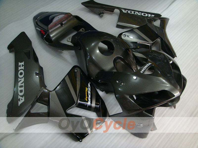 Injection Fairing kit for 05-06 CBR600RR - Grey - Factory Style #OYO87900309 Main image