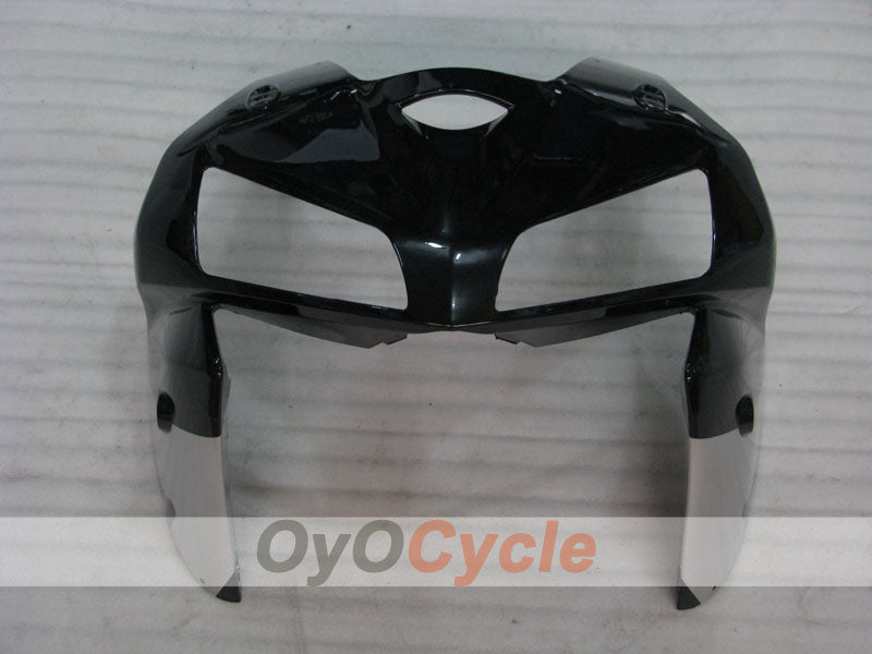 Injection Fairing kit for 05-06 CBR600RR - Black, Silver - Factory Style #OYO87900311