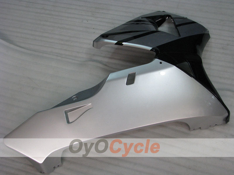 Injection Fairing kit for 05-06 CBR600RR - Black, Silver - Factory Style #OYO87900311
