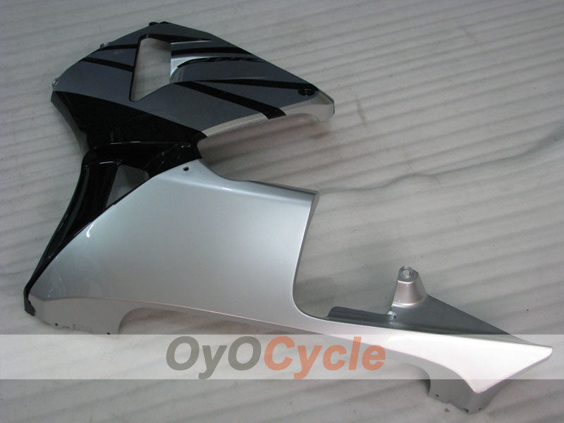 Injection Fairing kit for 05-06 CBR600RR - Black, Silver - Factory Style #OYO87900311
