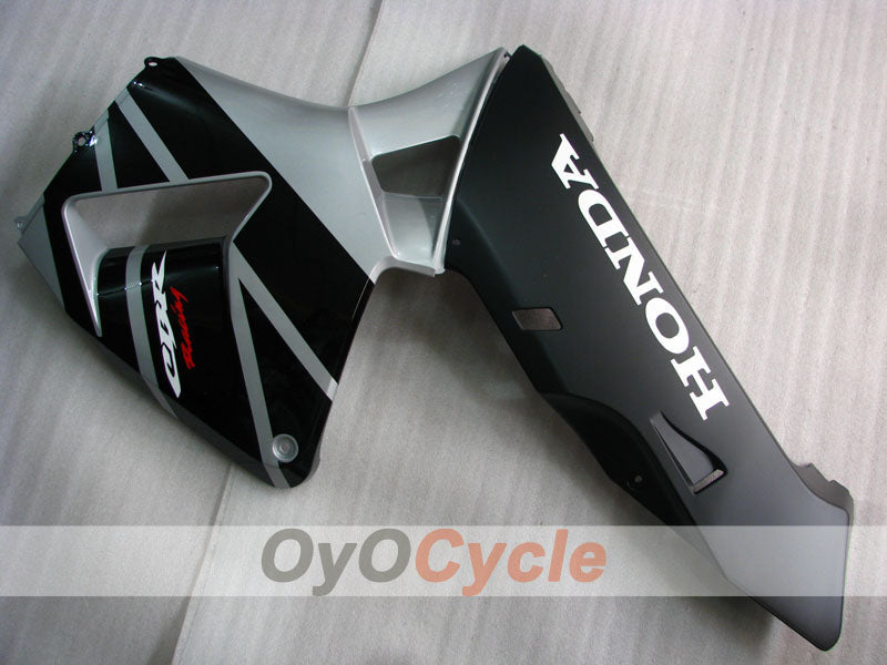 Injection Fairing kit for 05-06 CBR600RR - Black, Silver - Factory Style #OYO87900315