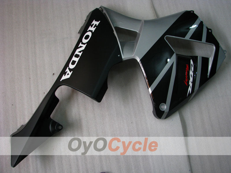 Injection Fairing kit for 05-06 CBR600RR - Black, Silver - Factory Style #OYO87900315
