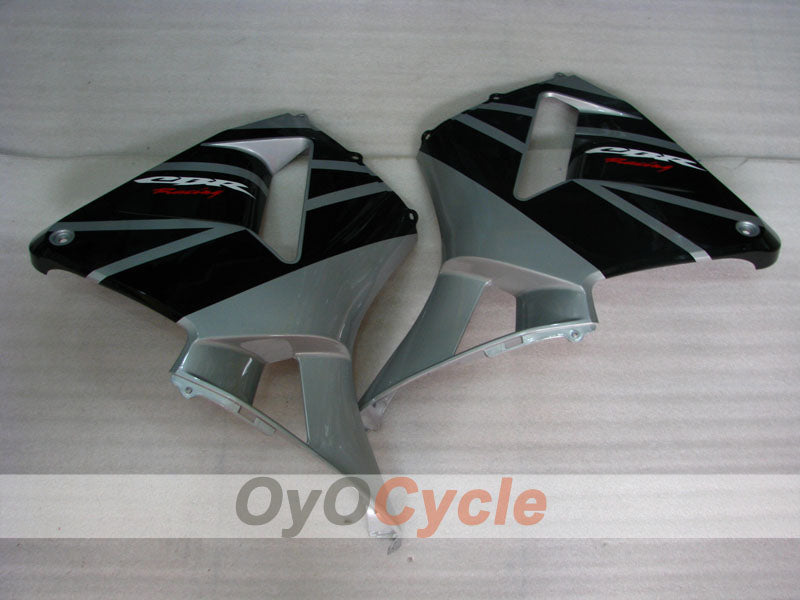 Injection Fairing kit for 05-06 CBR600RR - Black, Silver - Factory Style #OYO87900315
