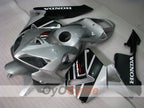Injection Fairing kit for 05-06 CBR600RR - Black, Silver - Factory Style #OYO87900315