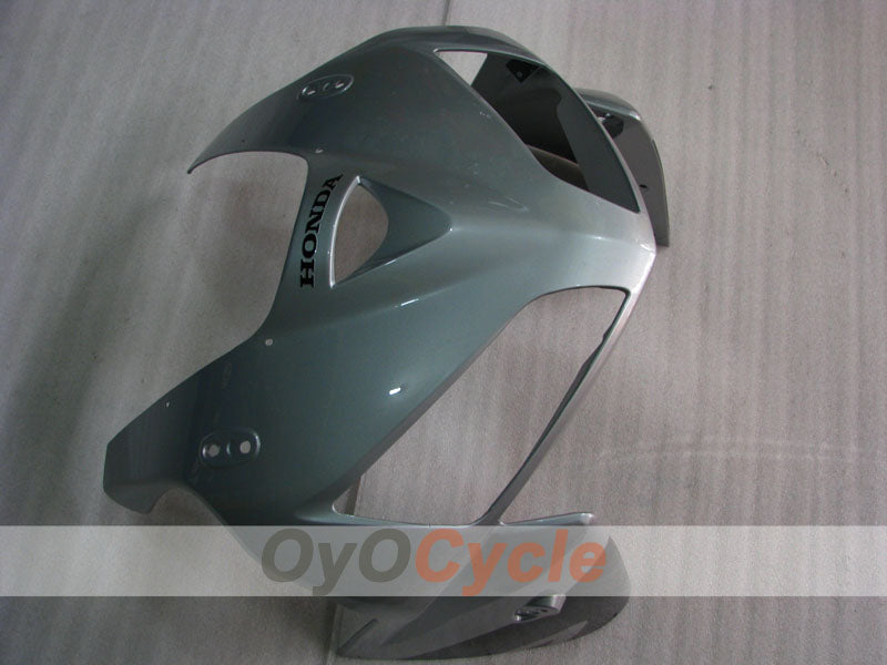 Injection Fairing kit for 05-06 CBR600RR - Black, Silver - Factory Style #OYO87900315