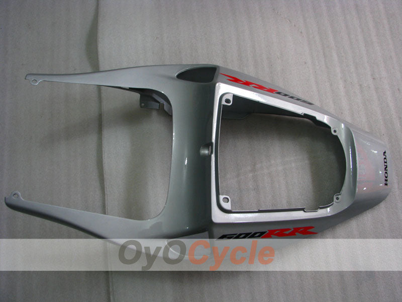 Injection Fairing kit for 05-06 CBR600RR - Black, Silver - Factory Style #OYO87900315