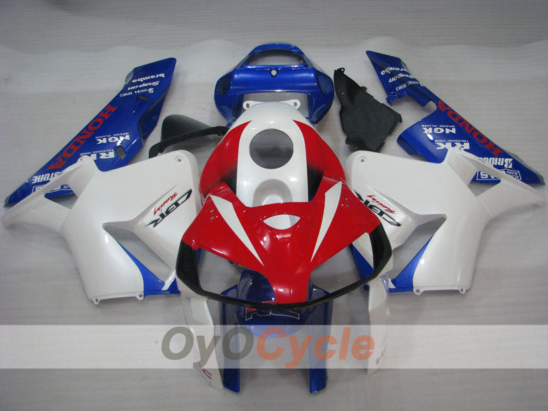 Injection Fairing kit for 05-06 CBR600RR - Blue, White - Factory Style #OYO87900316 Secondary image