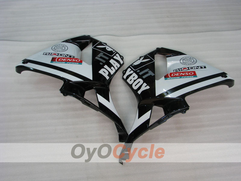 Injection Fairing kit for 05-06 CBR600RR - White, Black - PlayBoy #OYO87900323