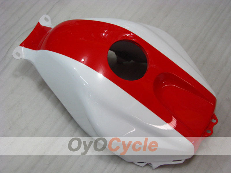 Injection Fairing kit for 05-06 CBR600RR - Red, White - PRAMAC #OYO87900324