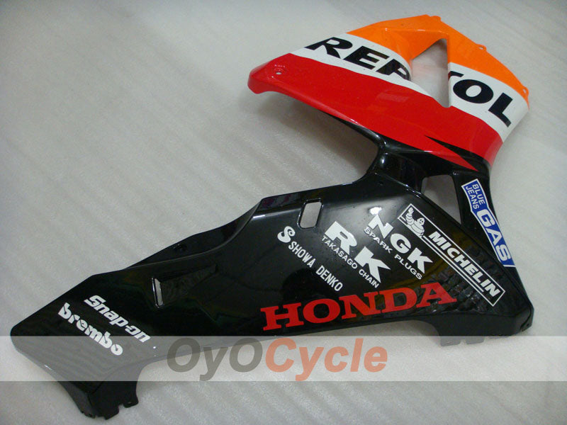 Injection Fairing kit for 05-06 CBR600RR - Orange, Black - MICHELIN, RK, Repsol #OYO87900336