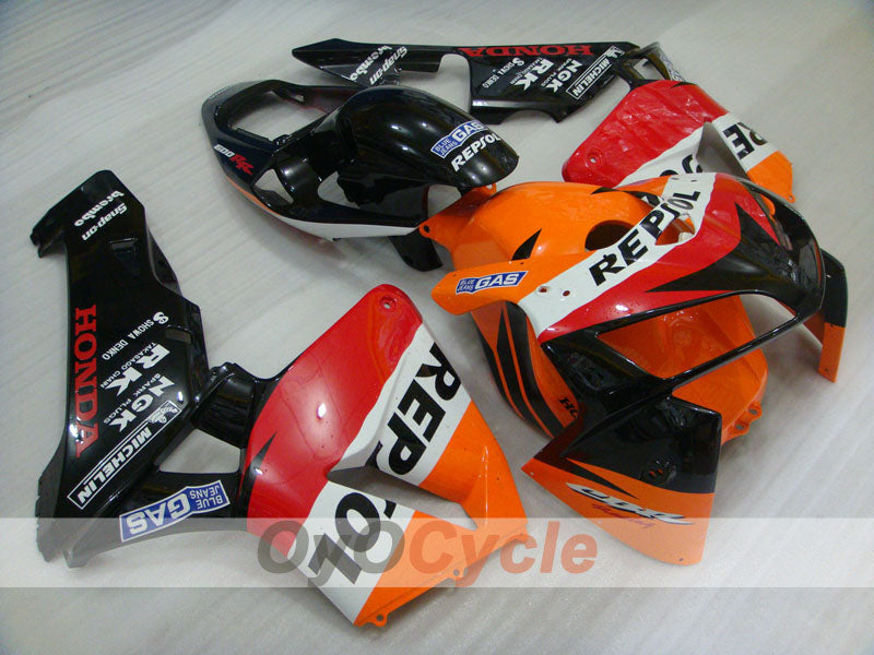 Injection Fairing kit for 05-06 CBR600RR - Orange, Black - MICHELIN, RK, Repsol #OYO87900336 Main image