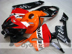 Injection Fairing kit for 05-06 CBR600RR - Orange, Black - Repsol #OYO87900339