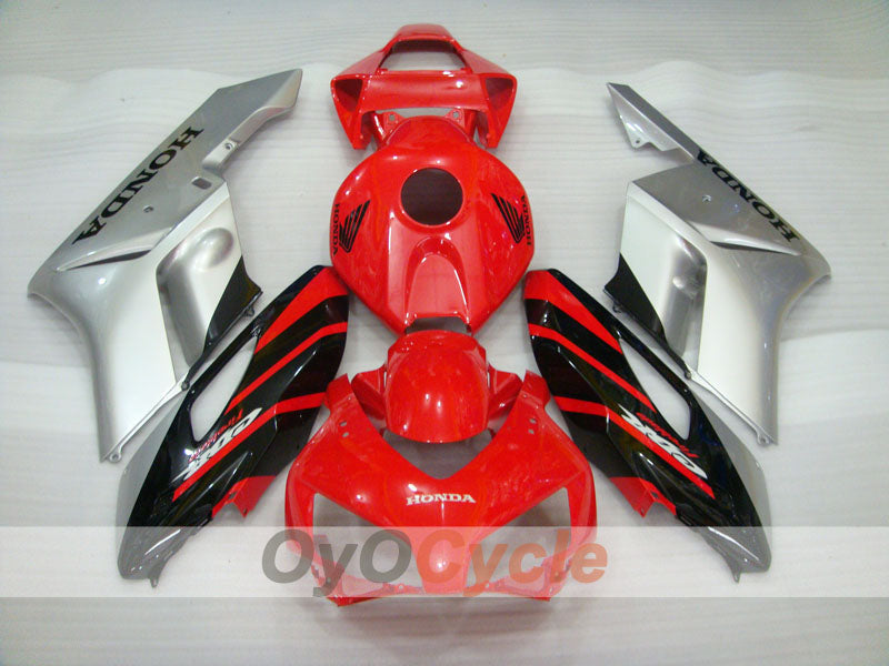 Injection Fairing kit for 04-05 CBR1000RR - Red, Silver - Fireblade #OYO87900478