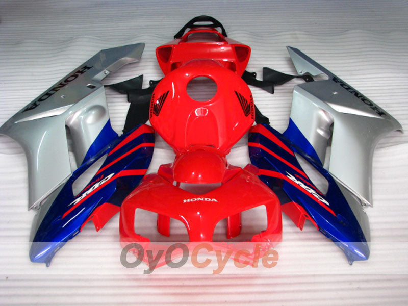 Injection Fairing kit for 04-05 CBR1000RR - Red, Silver - Fireblade #OYO87900484