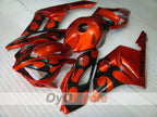 Injection Fairing kit for 04-05 CBR1000RR - Orange, Black - Flame #OYO87900490