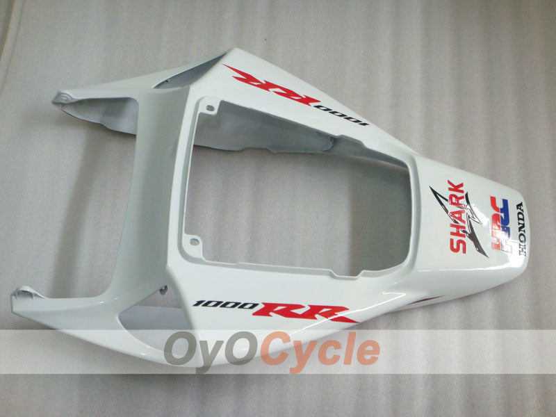 Injection Fairing kit for 04-05 CBR1000RR - Red, White - Flame #OYO87900494